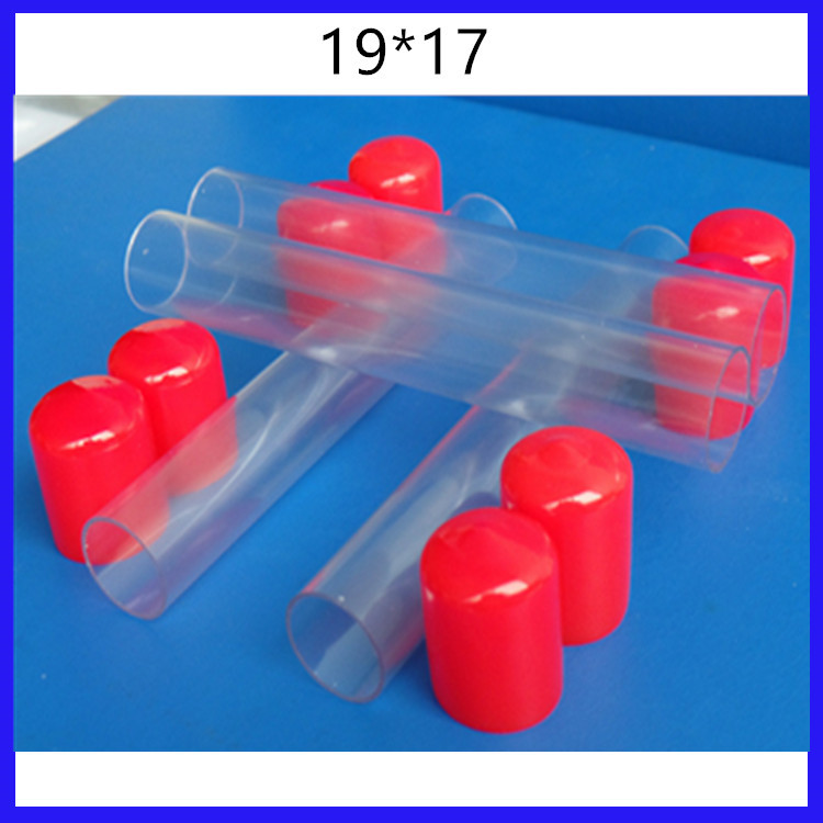 热销供应 优质PVC塑料管 磁铁包装硬管 PVC透明管材　可配内外盖