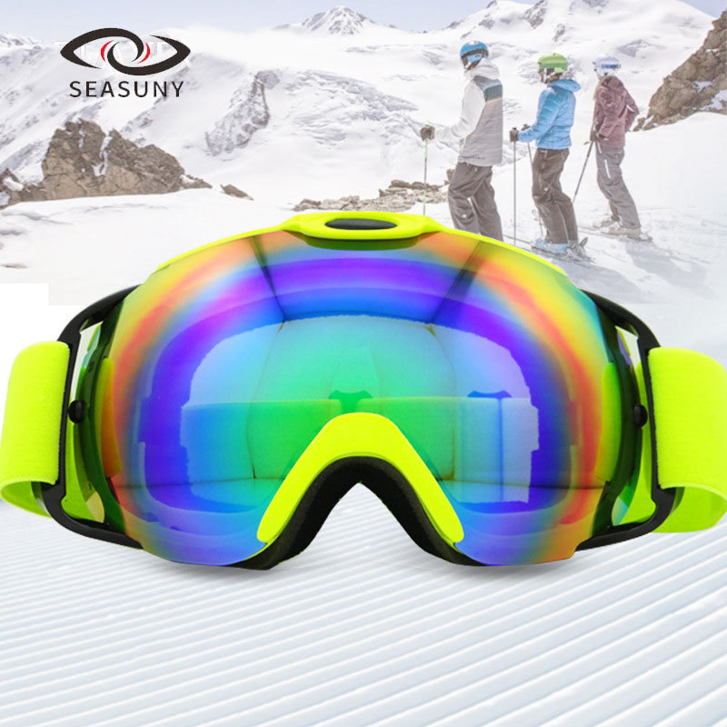 Manufactor Sphere skiing double-deck Fog Ski Goggles men and women Ski Goggles Mountaineering Goggles