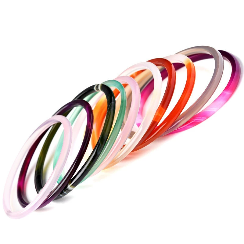 Agate bracelet jade