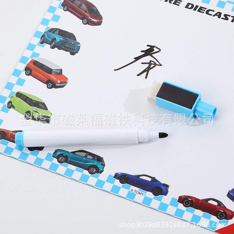 Magnetic rubber adhesive fridge magnet PVC writing