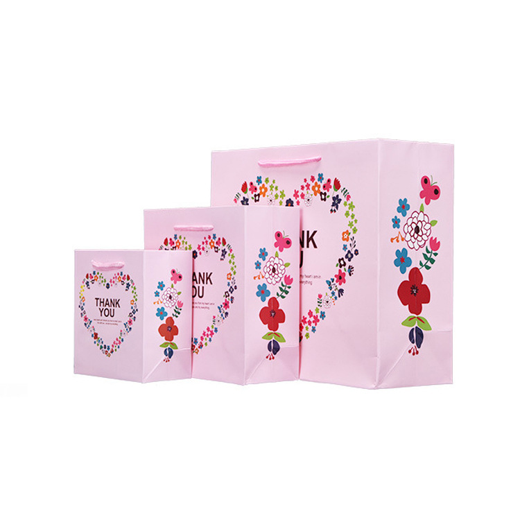 Bolso de niña de abanico, mini bolsa de regalo portátil de alto valor, bolsa de papel para ropa, bolsa de papel, bolsa de regalo, bolsa de papel blanca