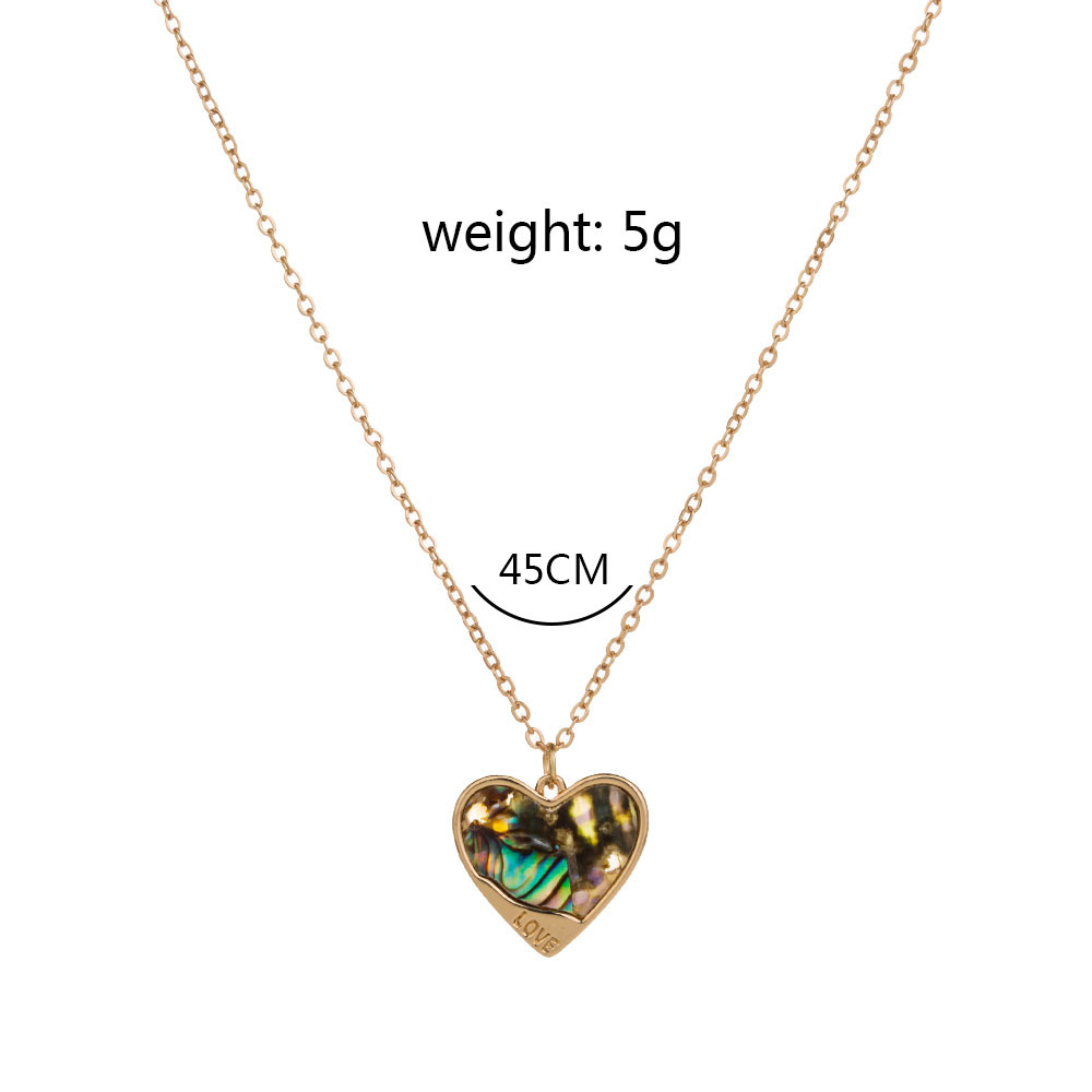 Fashion Design Natural Abalone Shell Geometric Alloy Pendant For Women Jewelry display picture 21