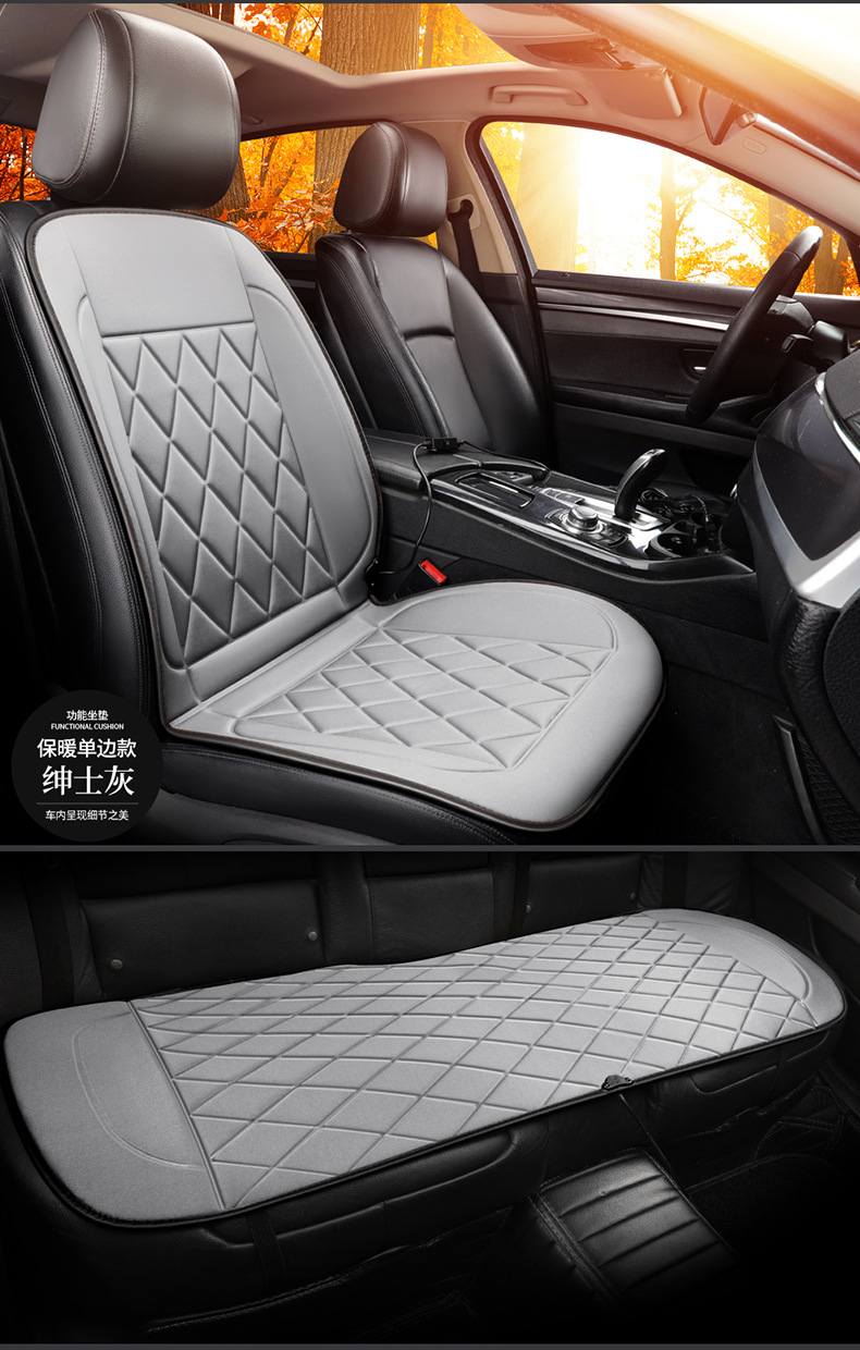 Winter Seat Cushion Car Rear Heated Seat Cushion Car Electric Heated Rear Seat Cushion Car Rear Electric Heating 12V