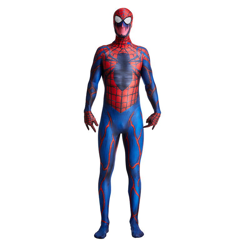 2020 Spider-Man Massacre 2Spider-Carnage Halloween Tight fitting one-piece garment cos Costume