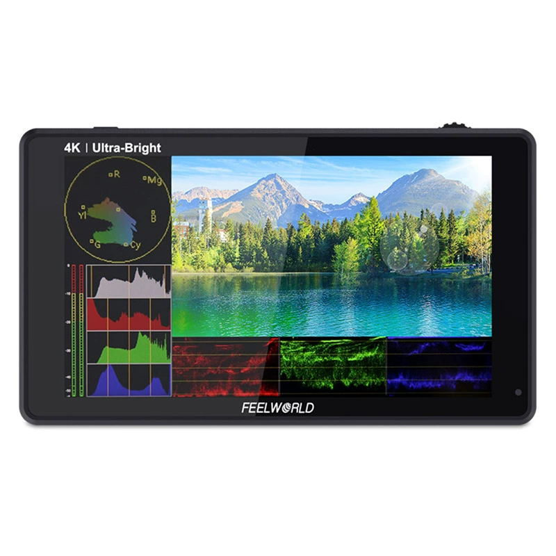 Feelworld Lut6/LUT6S 6-дюймовый SDI монитор SLR одинарный микро-одиночный сенсорный дисплей