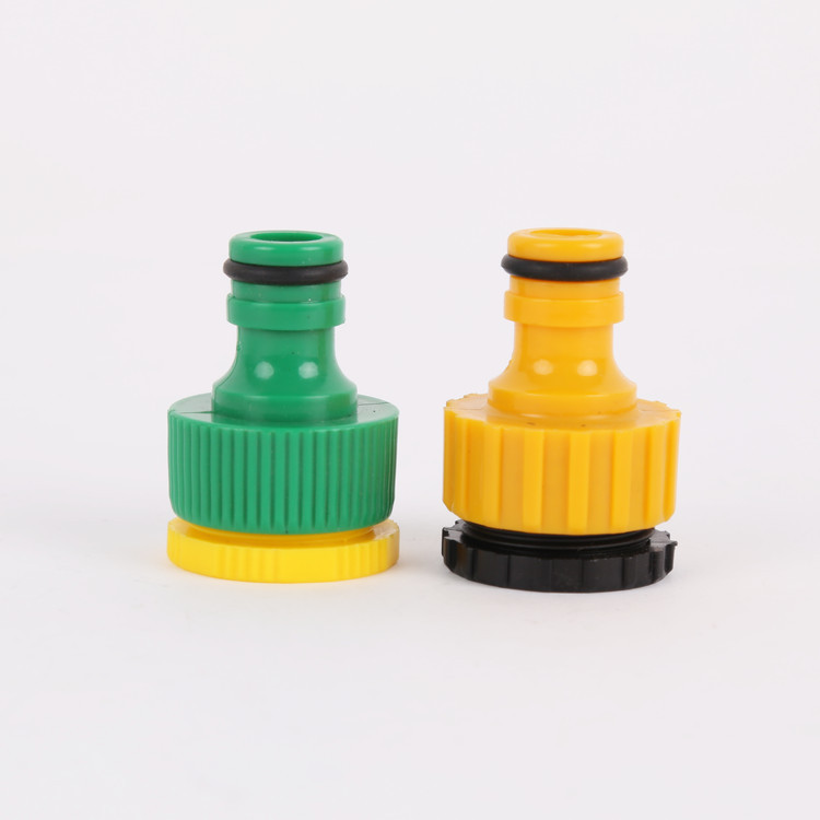 批发零售高压洗车水枪塑料洗衣机奶嘴伸缩软管快速接头连接活接