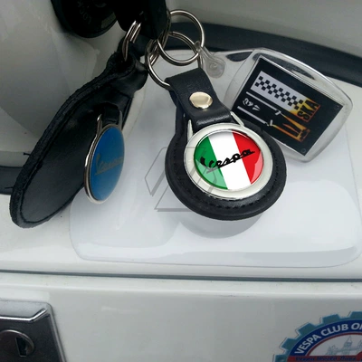 Motorcycle VESPA keychain Motorcycle Safety Supplies