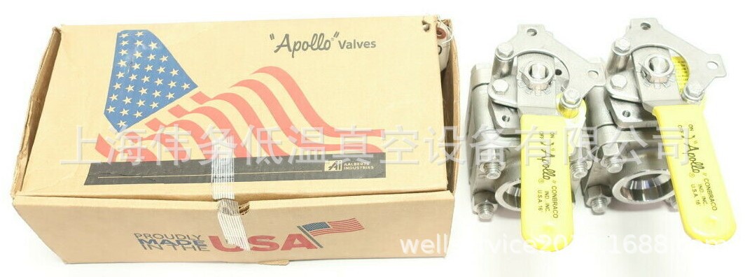 Apollo 86A-207-01 Stainless Socket Weld Ball Valve 1-1/2in