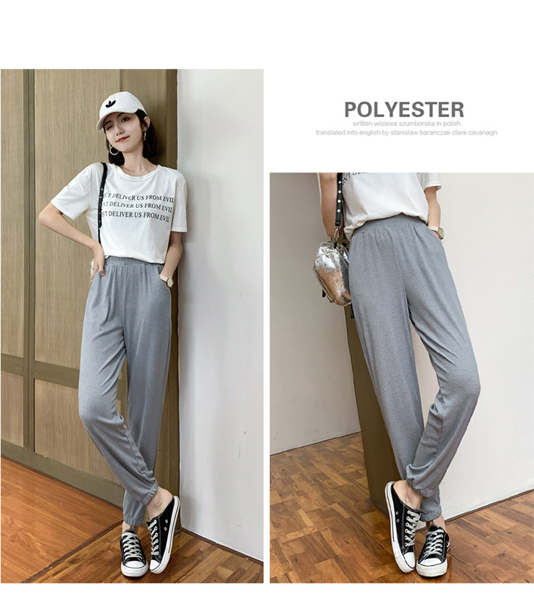 Pantalon léger femme en coton - Ref 3430172 Image 47