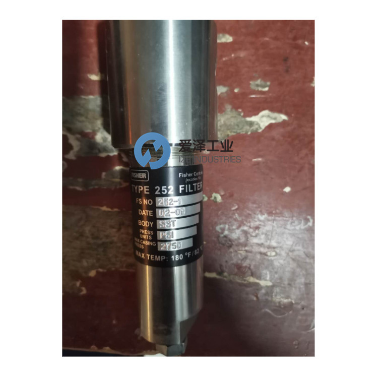 FISHER 252-1 FILTER   爱泽工业