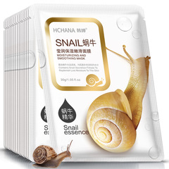 Kangchanhyeong Hydrating Snail Essence Mask Sheet for Moisturizing and Refreshing Skin Care, Single Pack Skincare Product