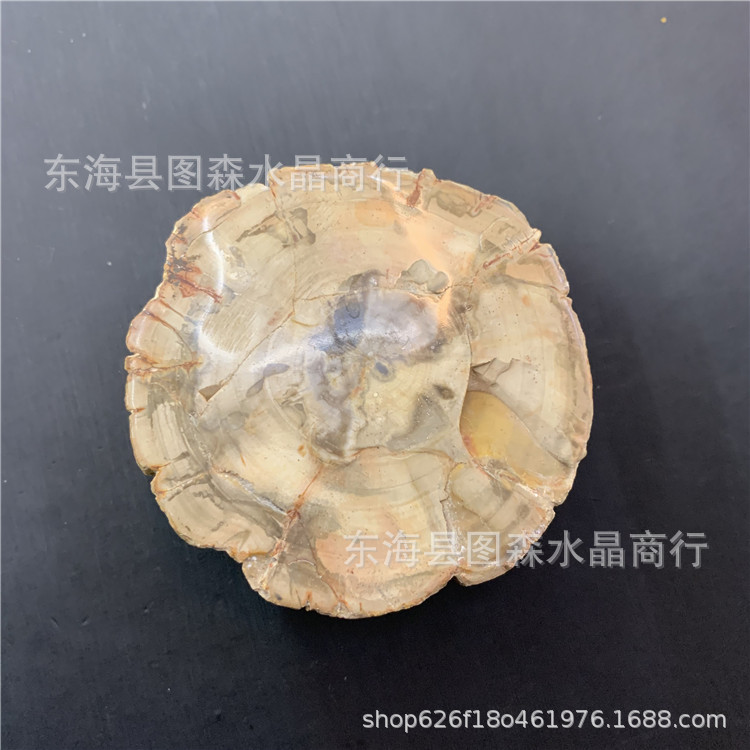 批发水晶工艺品木化石把玩原石摆件玛瑙奇石风景摆放件