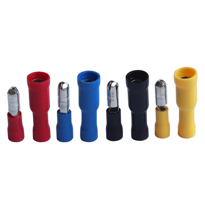 FRD/MPD1.25/2/5.5-156PVC子彈形公母絕緣端頭連接插拔式接線端子