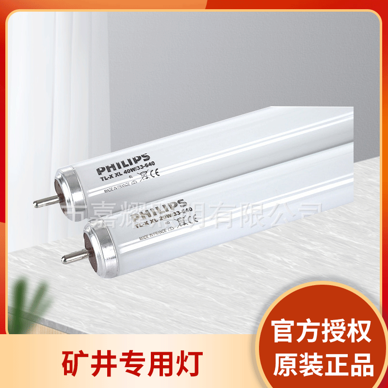 필립스 석유 화학 광산 램프 TL-X XL 40W/33-640 폭발 방지 램프