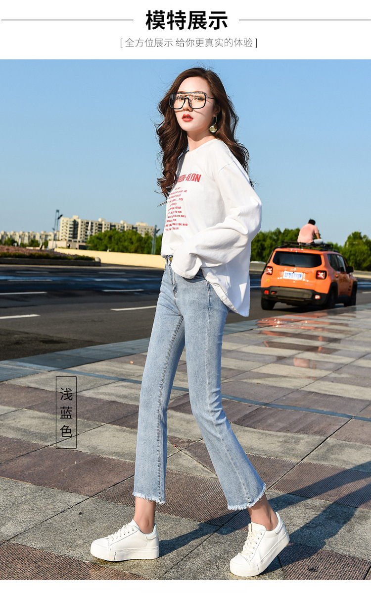 Pantalon léger femme en cow-boy - Ref 3430188 Image 22