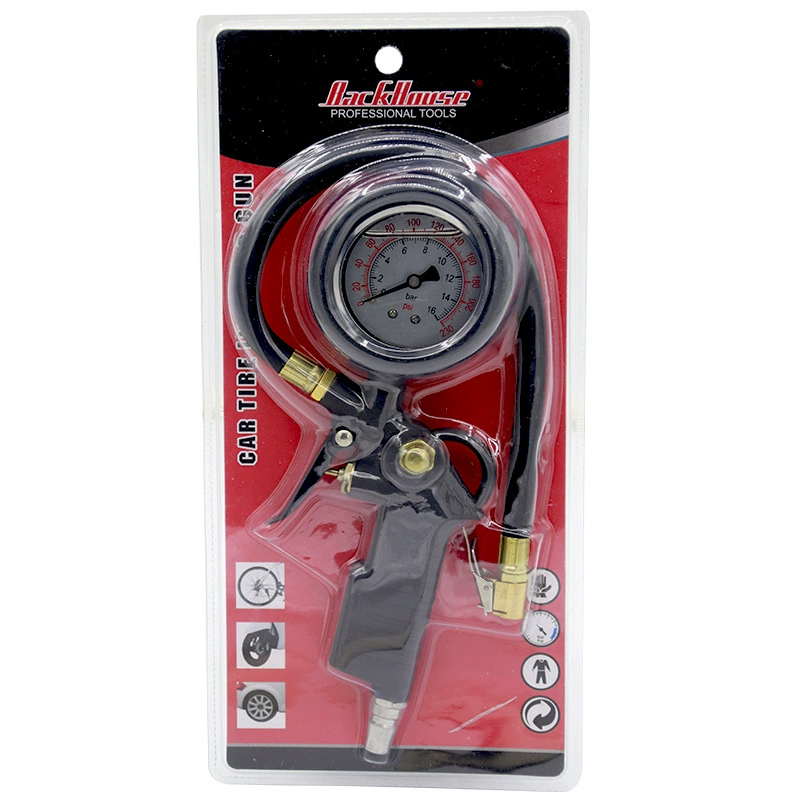 Пистолет давления в шинах автомобильный пистолет для накачивания шин Высокоточный цифровой дисплей Автомобильный манометр в шинах цифровой пистолет для накачивания шин воздушный пистолет
