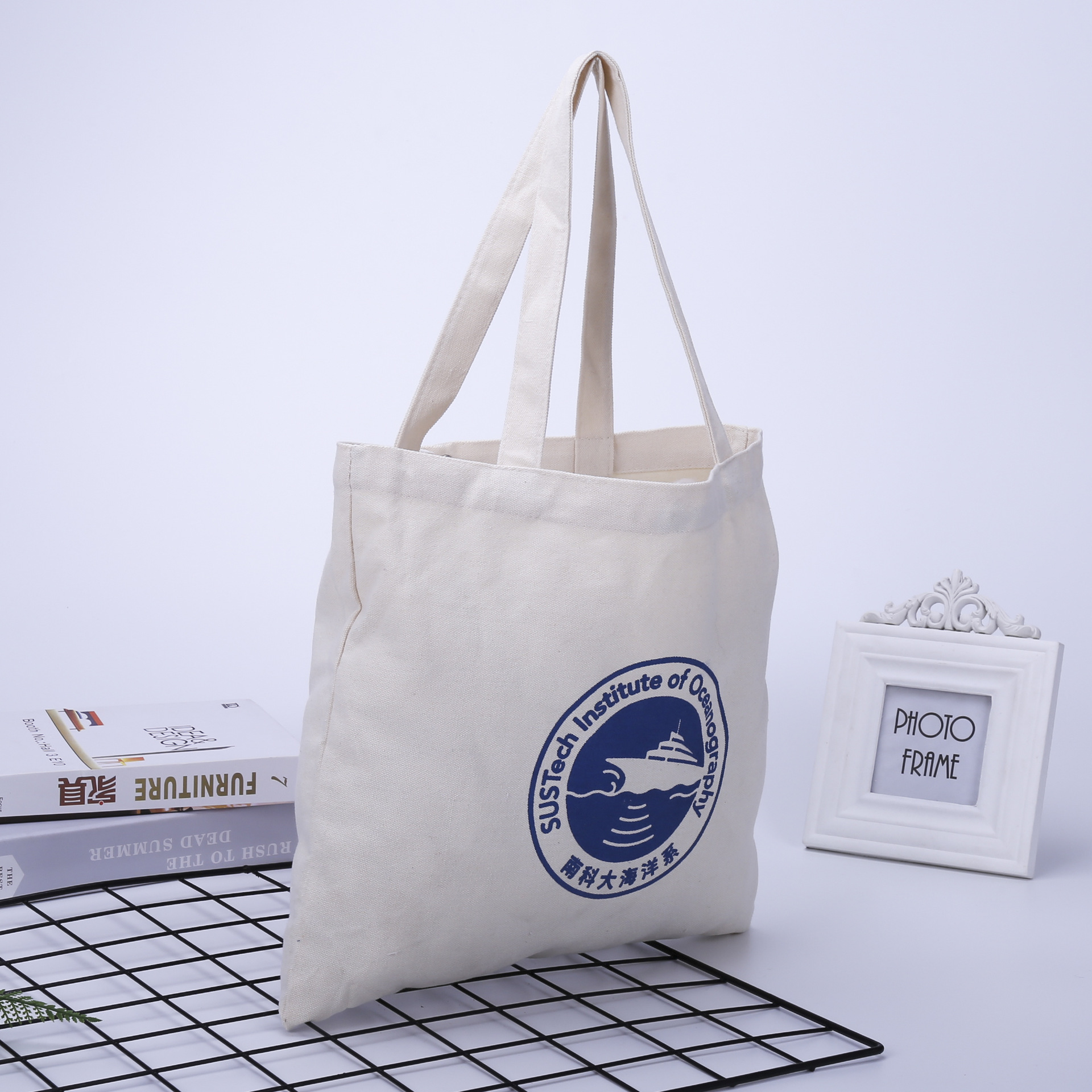 厂家帆布袋定制商业宣传彩印棉布袋定做logo购物帆布包印字批发