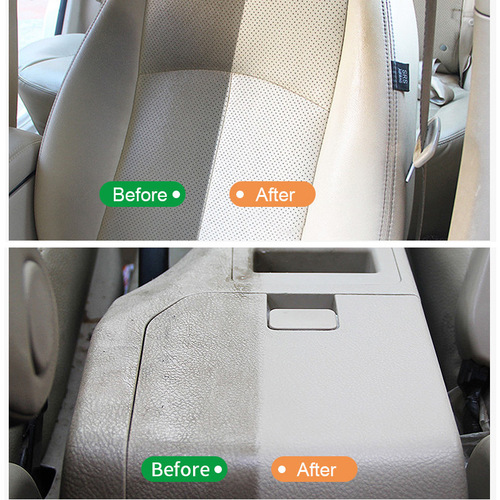 Car interior cleaner, car interior ceiling stain remover, powerful decontamination leather interior door panel cleaner