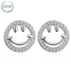 Universal cute earrings, Korean style, silver 925 sample, simple and elegant design
