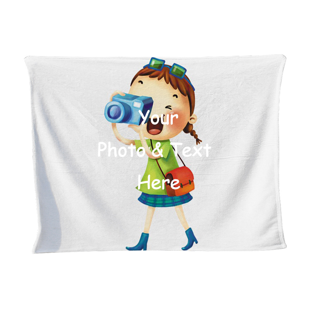 Cartoon children Blanket customized Custom Products Gift customization customized Blanket Anime blanket