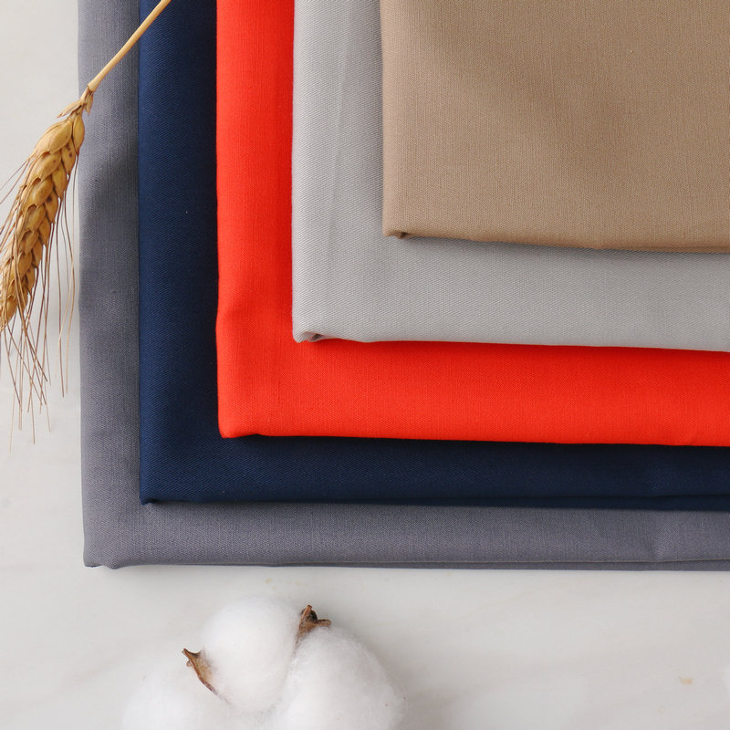 涤棉tc布料家居户外箱包里布医用休闲衬衫大衣工作服装面料批发