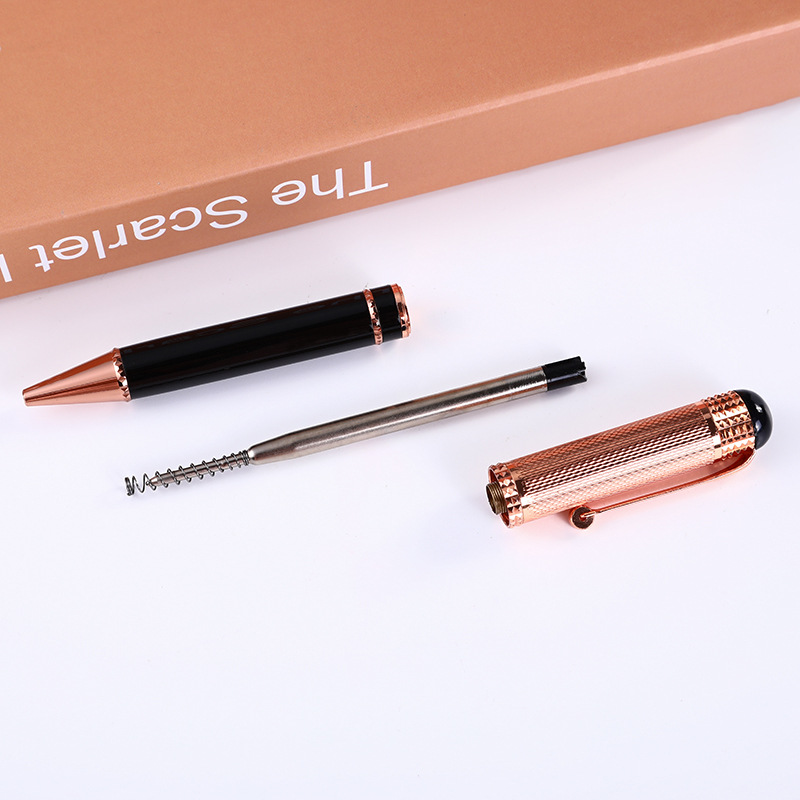 Suministro directo de fábrica de negocios firma de metal pluma de negocios bolígrafo Oficina pluma de aceite publicidad pluma de regalo personalización de la pluma