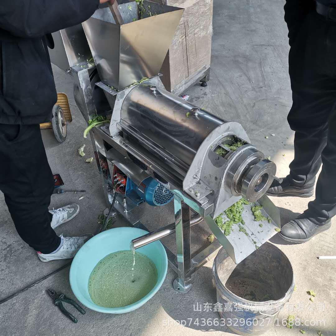 沃柑葡萄桑葚榨汁机图片 1吨小型水果挤压榨汁机 破碎杨梅压榨机