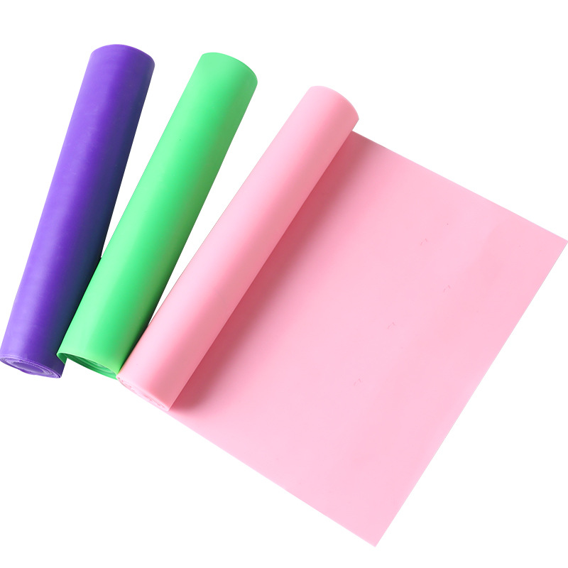 Banda elástica de yoga banda de resistencia de hombro abierto entrenamiento de fuerza principiante cuerda de tensión de látex pierna flaca hombro ejercicio banda elástica