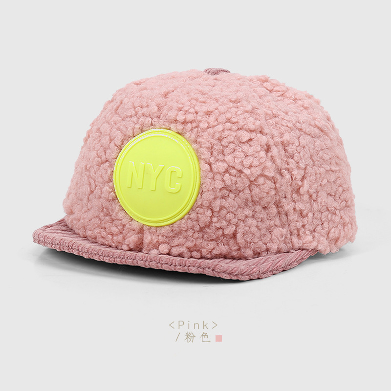 Lamb Wool English Baseball Cap display picture 6