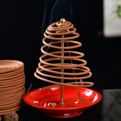 12-hour hotel incense disk sandalwood mosquito coil mosquito repellent household incense indoor bathroom toilet deodorizing long-lasting