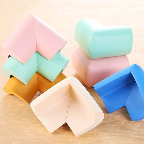 Free double-sided tape, anti-collision corner protectors, table corners, furniture, bed corners, cabinets, safety protective covers, anti-collision stickers, right angle