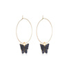 Fashionable brand small design earrings, trend advanced set, simple and elegant design