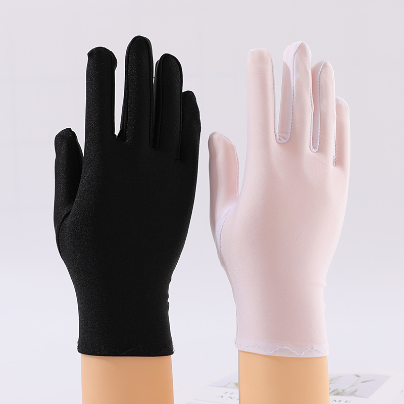 Sunscreen Gloves White