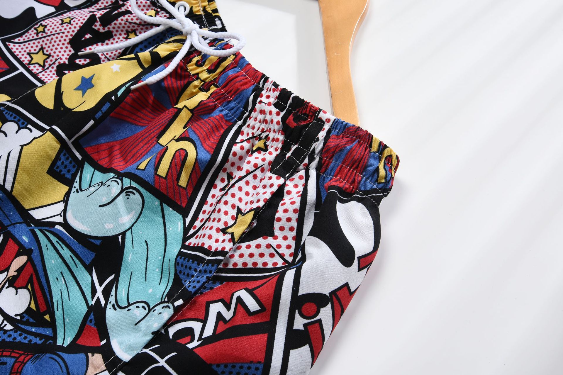 166g Weight Shorts Pants Length Polyester Fabric Type Mid Waist Waist Line Shorts Pants Type Inelastic Elasticity Beach Occasion Comfort Function Loose Fit Type Leaf, Ditsy Floral, Tree Pattern Summer Season Men's Gender Rib-Knit Design Streetwear Style Men's Beach Streetwear Leaf Ditsy Floral Tree Shorts Rib-knit Shorts 5