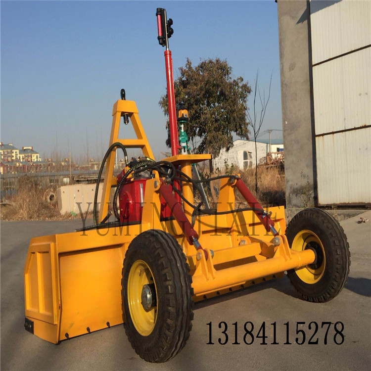 激光平地仪 土地翻新平地机拖拉机后置悬挂激光平地机 有补贴