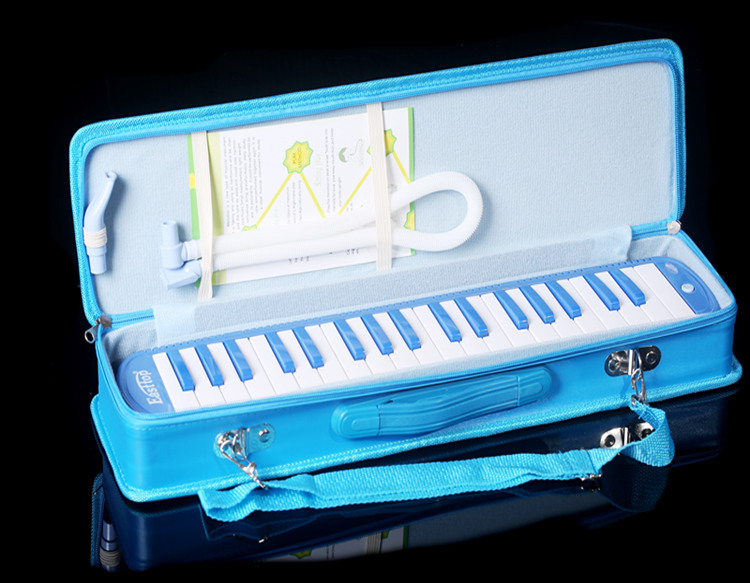 厂家批发 Easttop37键精包铜座板口风琴儿童学生课堂专业口风琴