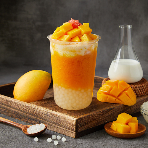 Dunhuang red grapefruit granules 800g pulp jam canned milk tea shop special poplar nectar full cup red grapefruit raw material