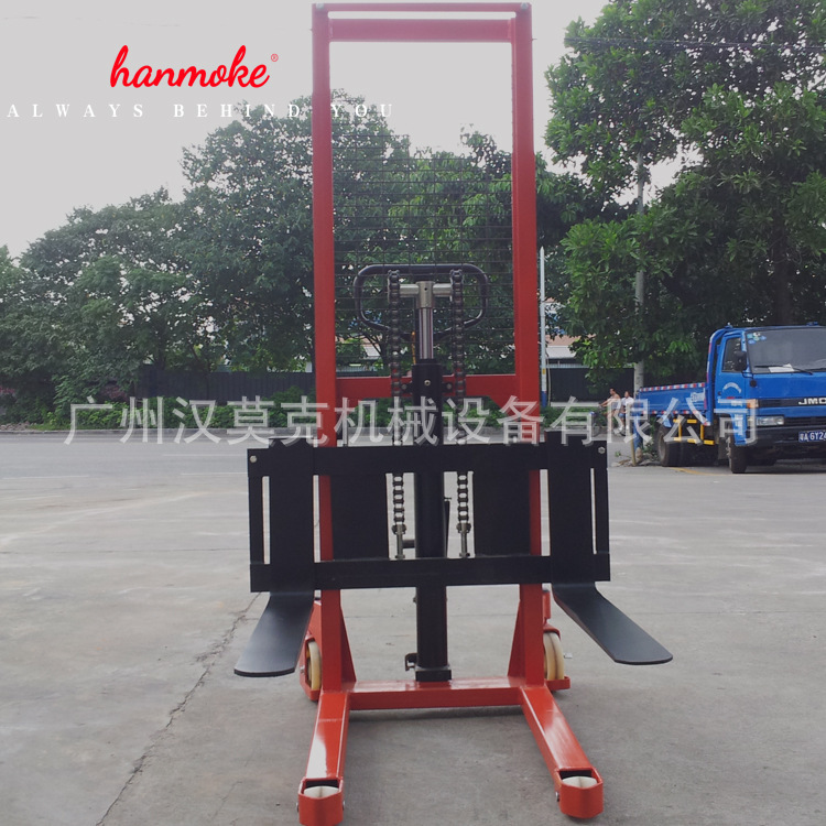 鑫力1000kg手动升高车加强材质液压升高车堆垛机工厂直销供应