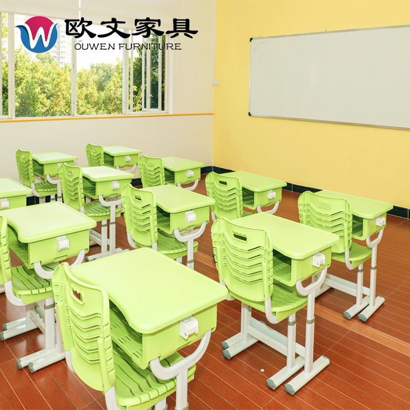 Primary and secondary school students learn single desk chair chair kindergarten tutoring tuition table and chair children's training institution calligraphy table