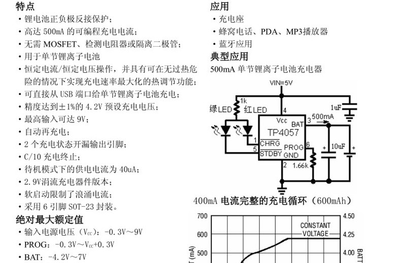 TP4057充电IC SOT23-6 单节锂电池保护IC 1000mAsot23芯片 全新-阿里巴巴