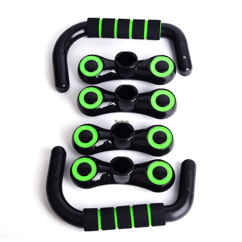 Big-eyed push-up stand with slope-assisted fitness abdominal muscle rack quick-formation for men to exercise chest muscles