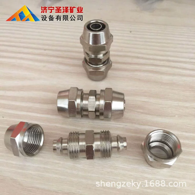 Соединение для труб для добычи угля, соединение для труб 8 мм, соединение для труб из нержавеющей стали 10 мм, на складе