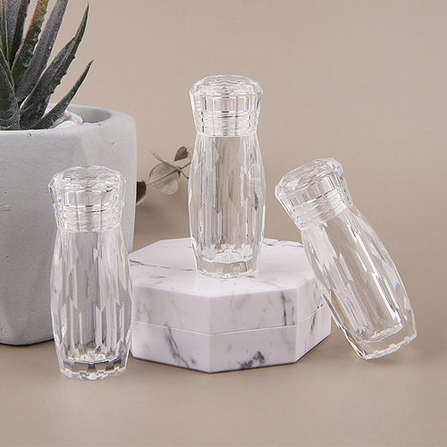 5ml Acrylic Sparkle Packaging Jar Cream Essence Empty Bottle Crystal Sand Bottle MS New Material Diamond Cream Jar