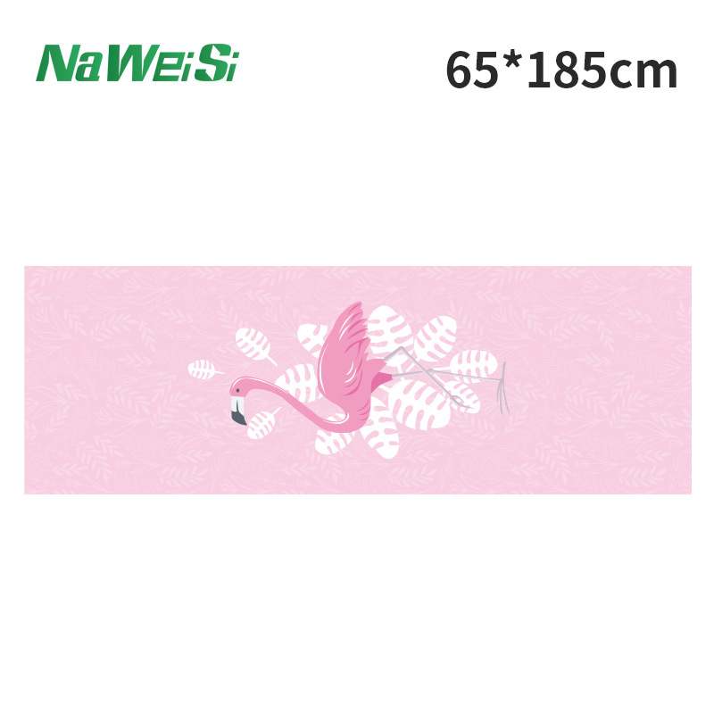 Estudio de Yoga de impresión portátil Toalla de yoga en stock antideslizante yogatowel Impresión digital Toalla de yoga