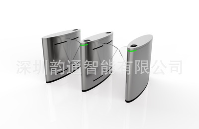 人脸刷卡门禁翼闸 人行通道 自动感应通道闸门 工地考勤系统 翼闸|ms