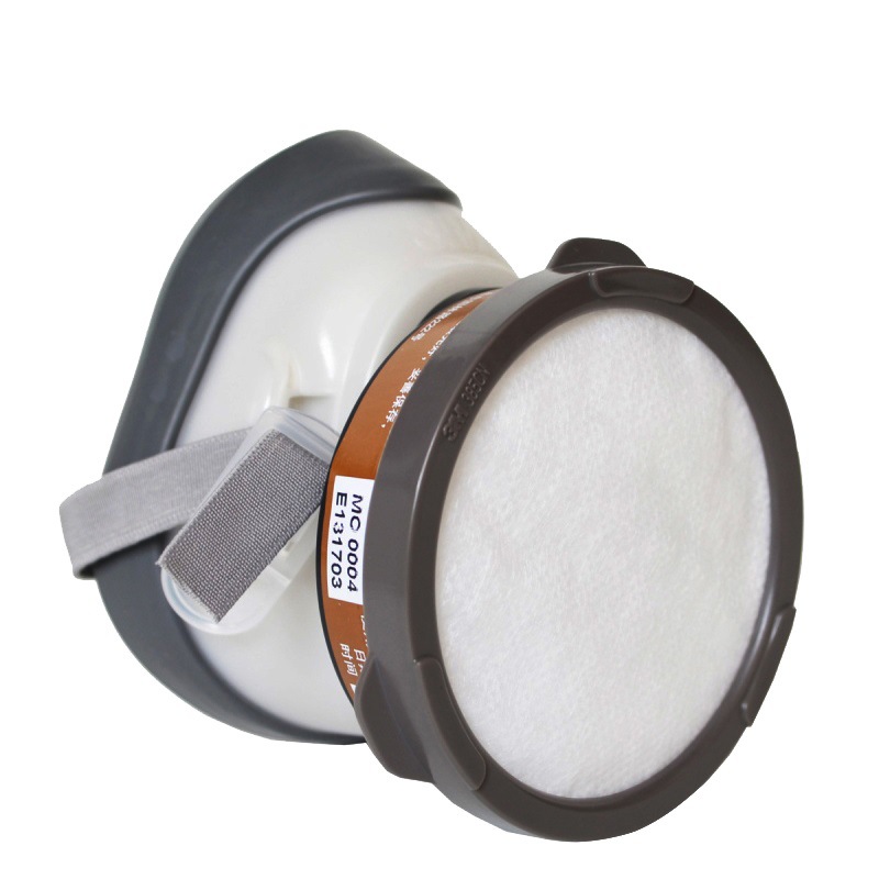 3M1201防毒面罩喷漆防护面具装修粉尘化工气体油漆防异味油烟