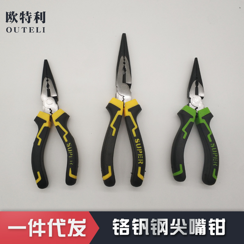 省力钳偏芯8寸钢丝钳6寸尖嘴钳子斜嘴钳多功能省力钳工业级省力钳