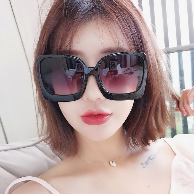 35g Weight Retro Geometric Ac UV400 Protection Square Full Frame Women's Sunglasses