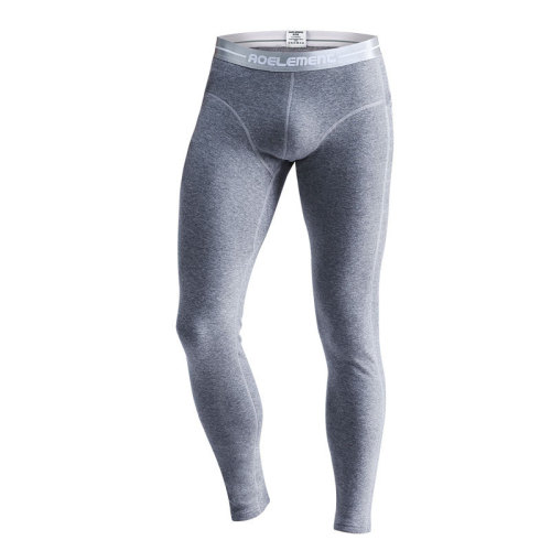 Men's thickened velvet thermal trousers double-layer cold-proof closed autumn trousers single-piece tight-fitting bottoming cotton wool trousers autumn and winter cotton trousers
