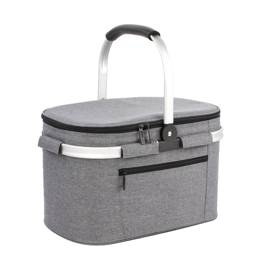 定制户外保温保冷野餐包 铝框保温野餐篮 大容量环保保鲜野餐包